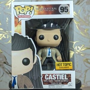 Funko Pop! Supernatural Castiel 95, MIB and Sorter